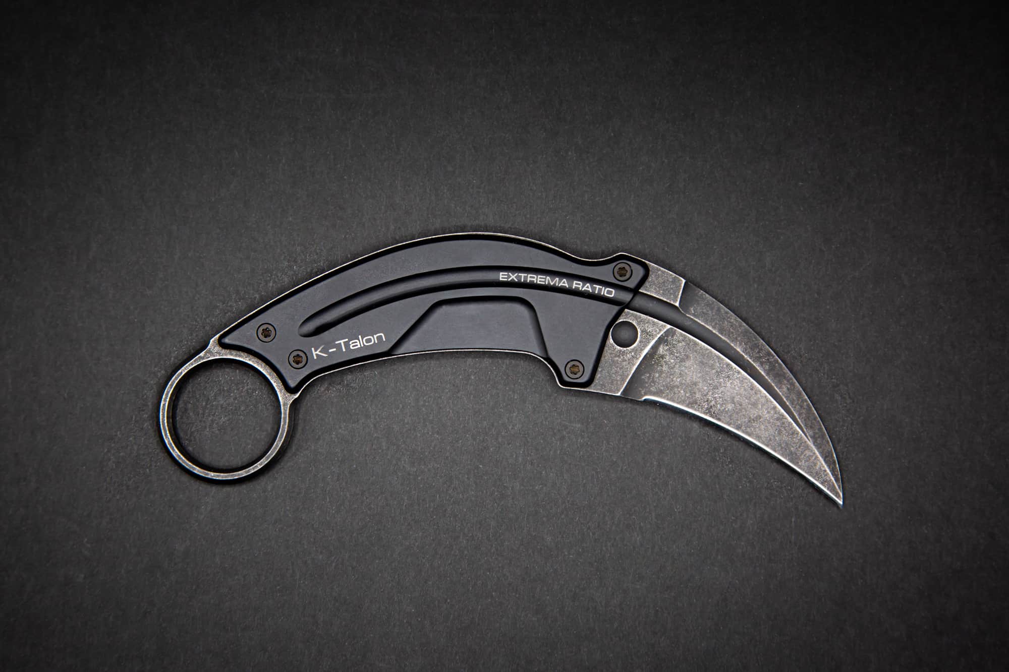 Extrema Ratio K-Talon 极端武力爪刀 黑色石洗 1860