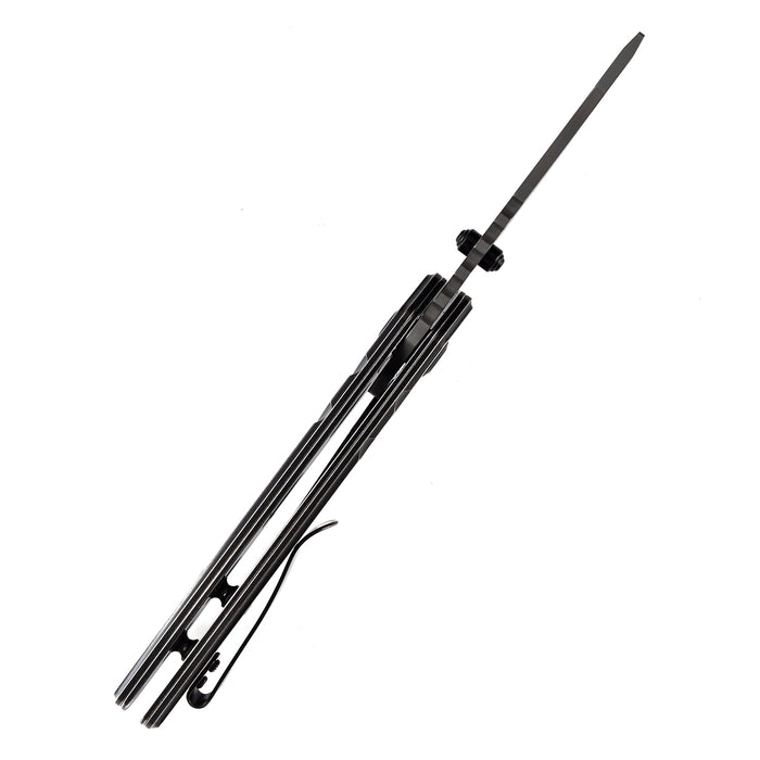 Kansept M+ Korvid 大马士革钢 钛柄 黑色 K2030C2U
