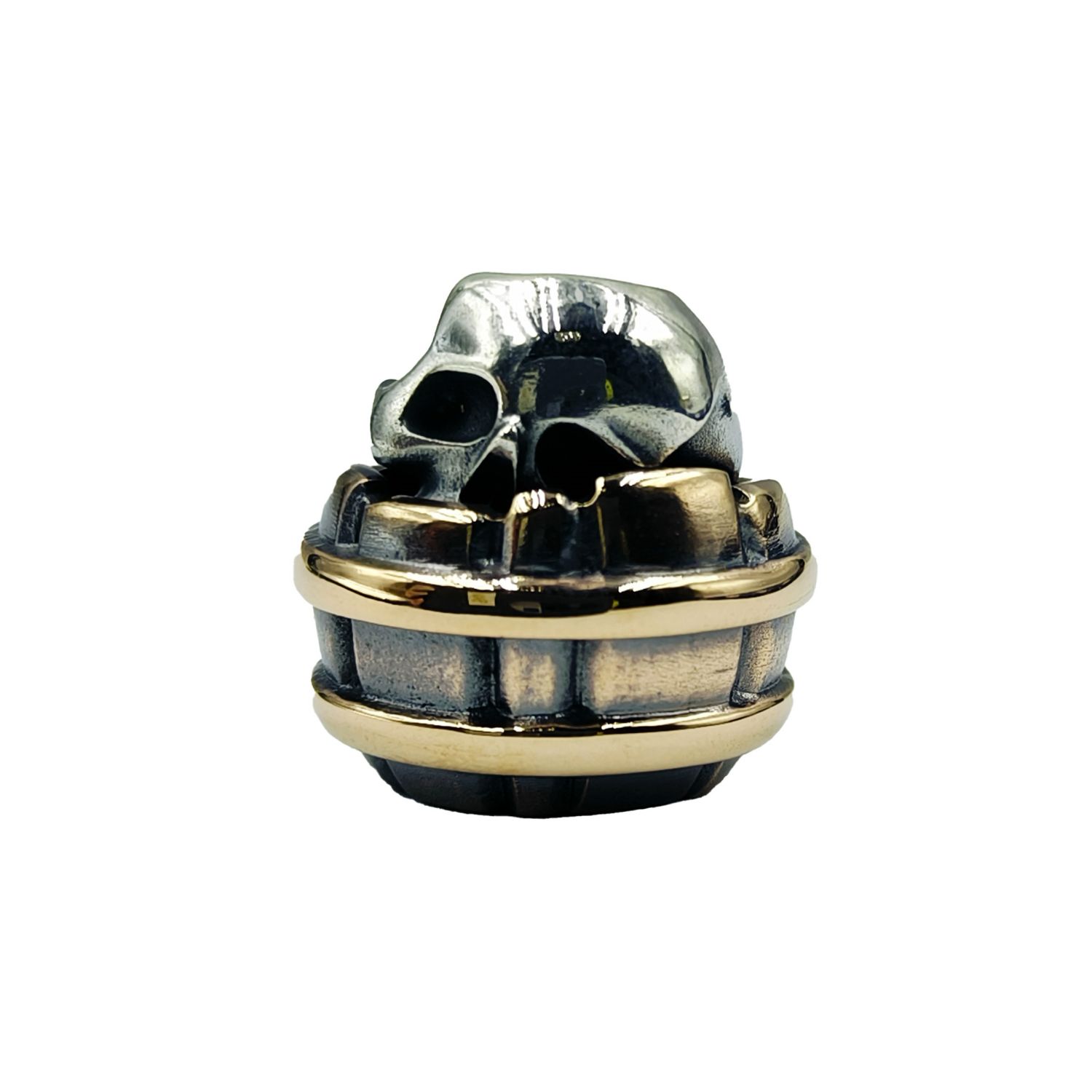 Cpprhd Beads 俄罗斯铜斑蛇桶骷髅伞绳刀坠 1880