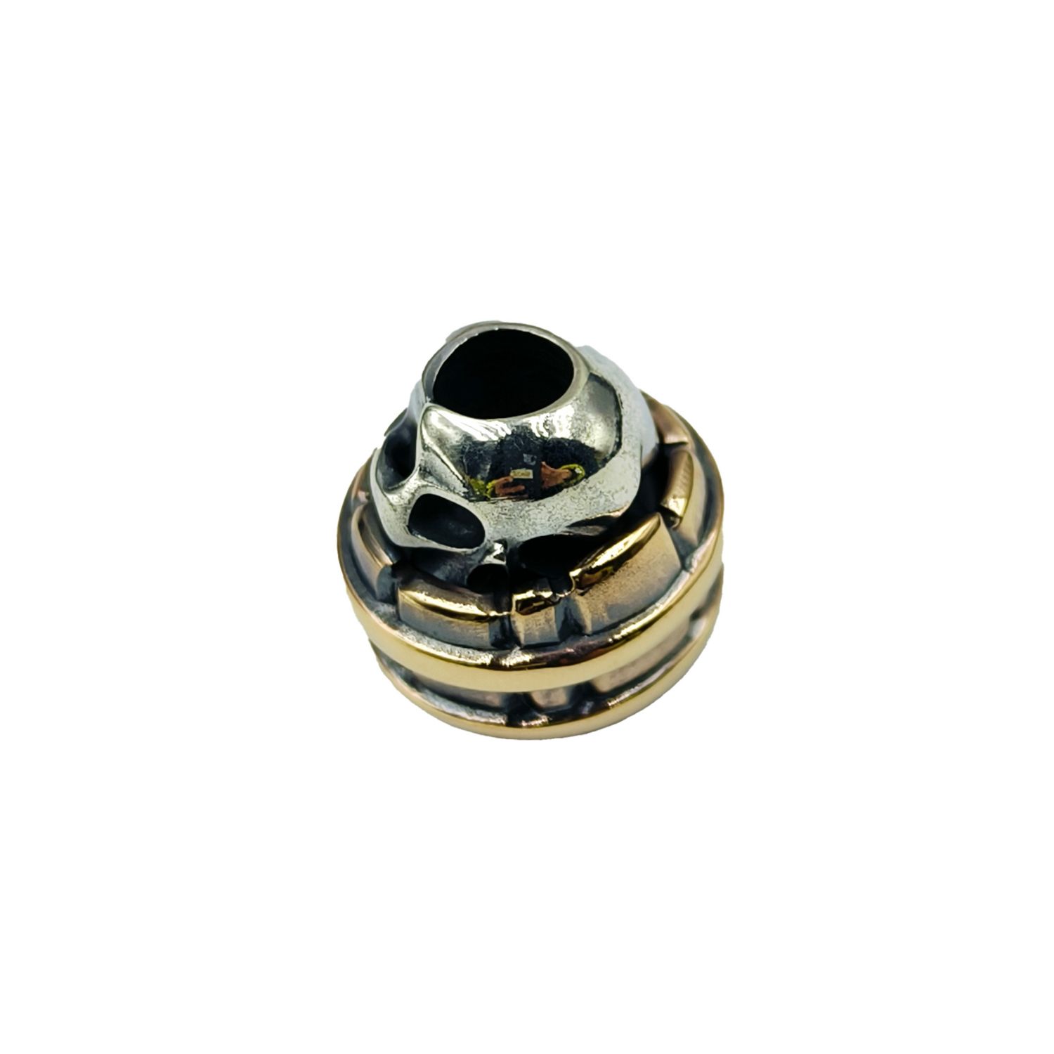 Cpprhd Beads 俄罗斯铜斑蛇桶骷髅伞绳刀坠 1880