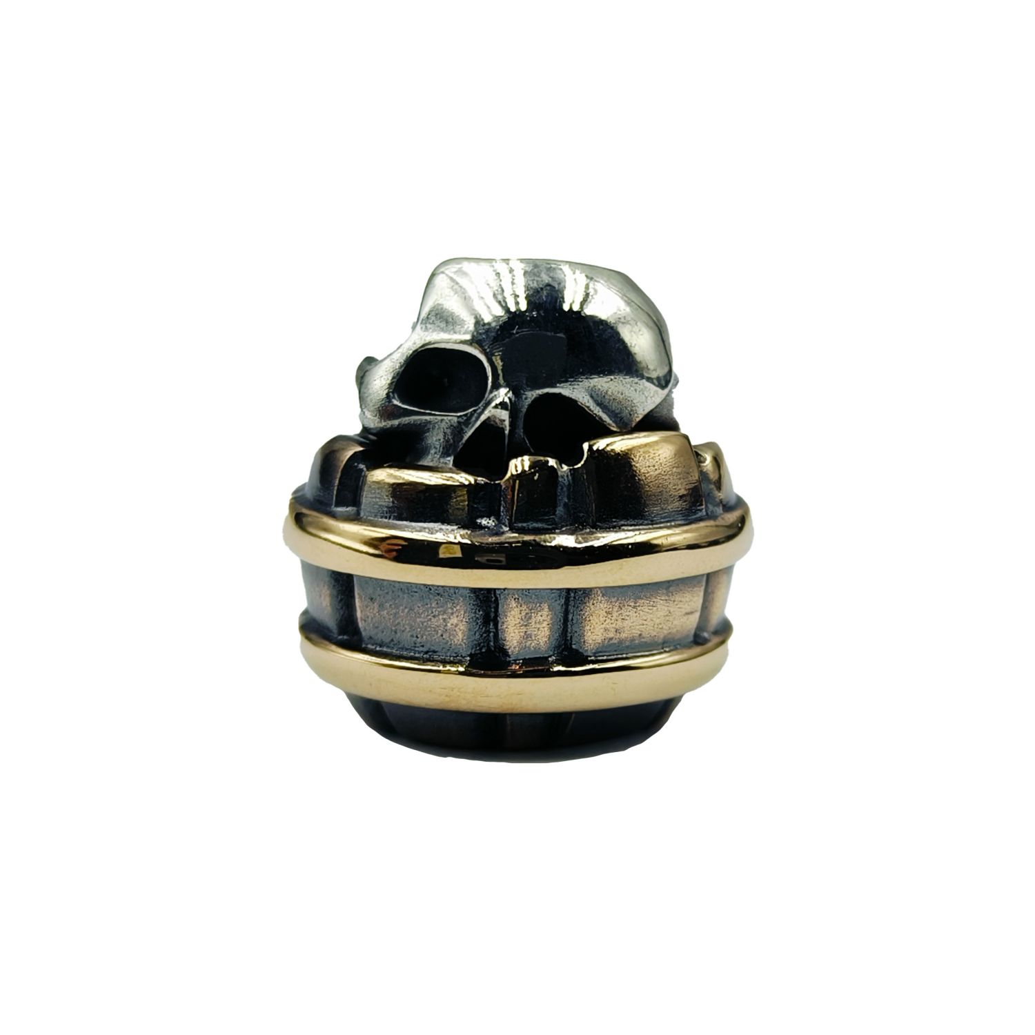 Cpprhd Beads 俄罗斯铜斑蛇桶骷髅伞绳刀坠 1880