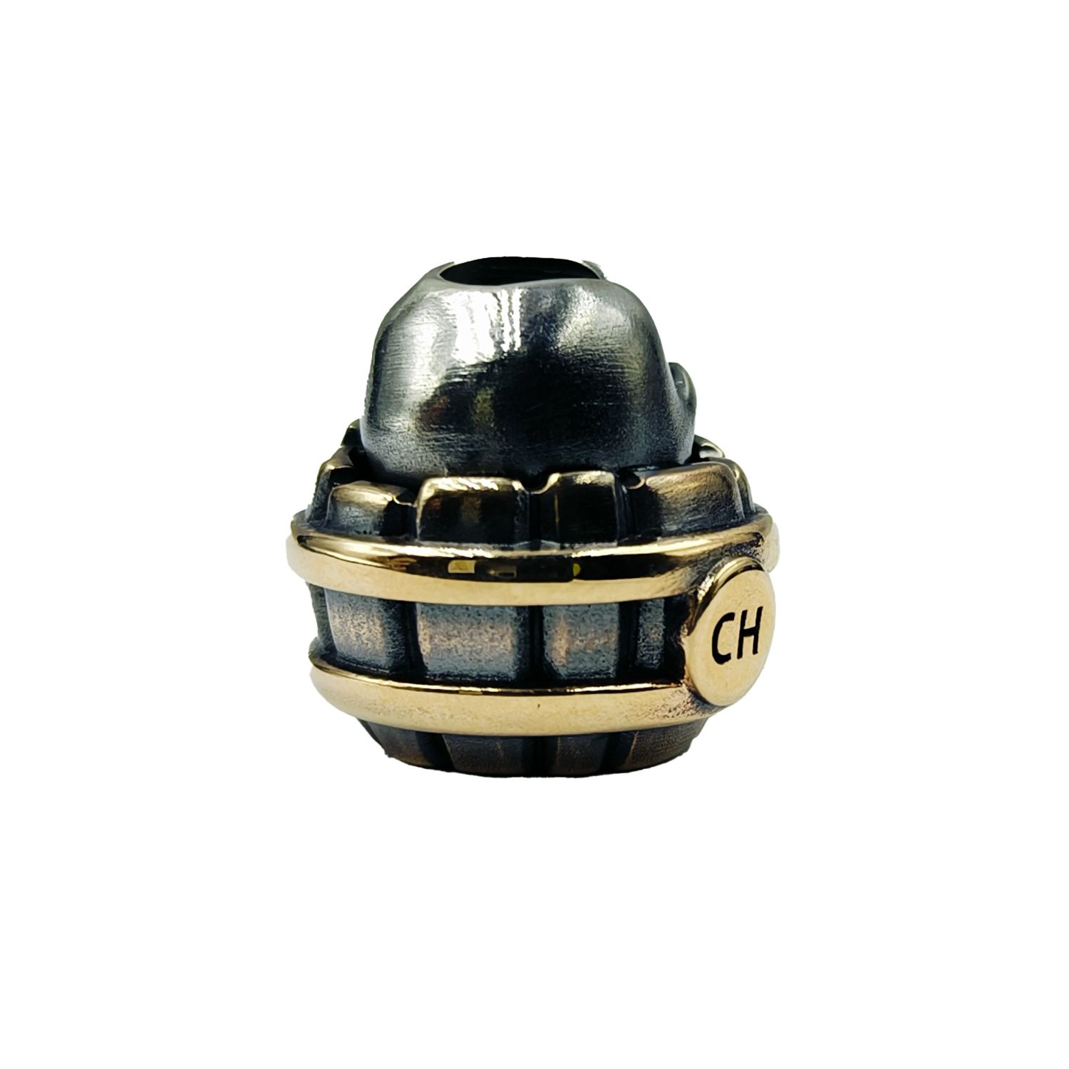 Cpprhd Beads 俄罗斯铜斑蛇桶骷髅伞绳刀坠 1880