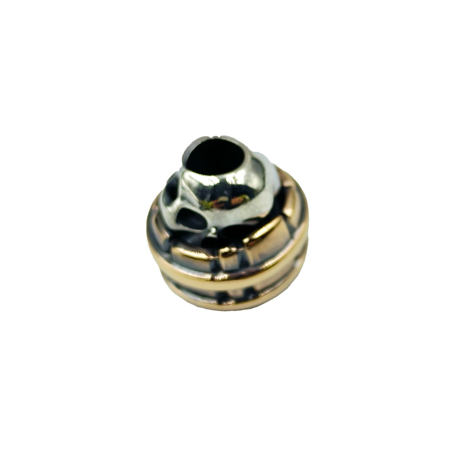 Cpprhd Beads 俄罗斯铜斑蛇桶骷髅伞绳刀坠 1880