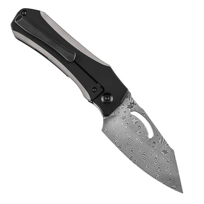 Kansept Knives Loji 大马士革钢 钛合金柄 K1058A3 1100