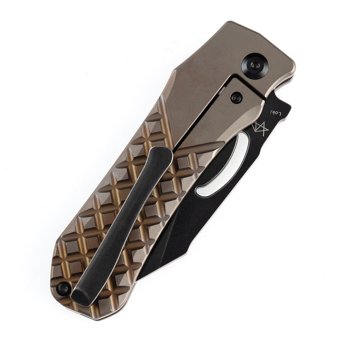 Kansept Knives Loji CPM-S35VN钢 钛合金柄 K1058A4 1180