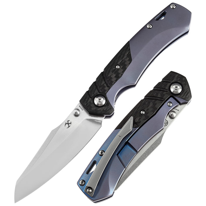 Kansept Knives Weim S35VN钢 钛+碳纤维柄 K1051A1 1280