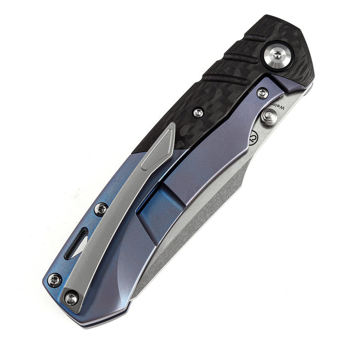 Kansept Knives Weim S35VN钢 钛+碳纤维柄 K1051A1 1280