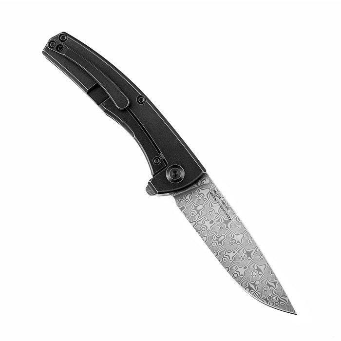 Kansept Knives AGI 大马士革钢 碳纤维柄 K2037A2 980