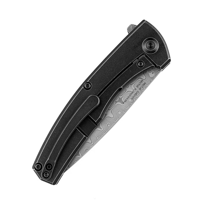 Kansept Knives AGI 大马士革钢 碳纤维柄 K2037A2 980