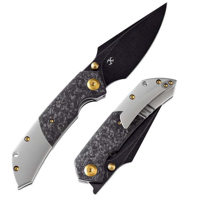 Kansept Knives Fenrir CPM-S35VN钢 钛+碳纤维柄 K1034L1 1246