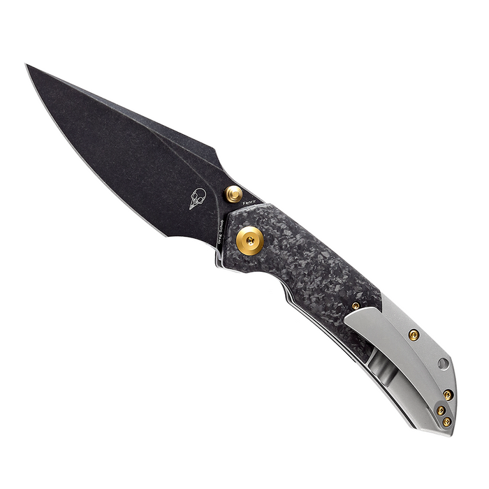 Kansept Knives Fenrir CPM-S35VN钢 钛+碳纤维柄 K1034L1 1246