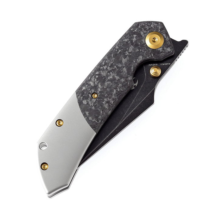 Kansept Knives Fenrir CPM-S35VN钢 钛+碳纤维柄 K1034L1 1246