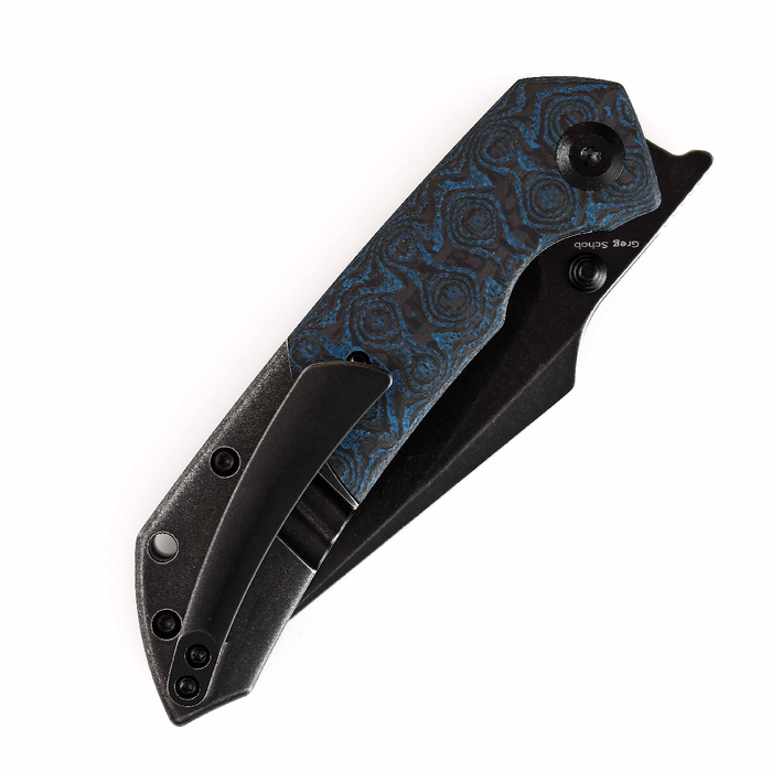 Kansept Knives Fenrir CPM-S35VN钢 钛+碳纤维柄 K1034A11 1250