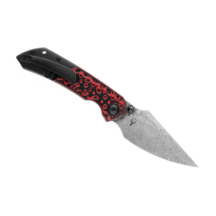 Kansept Knives  Fenrir 大马士革钢 钛合金+G10柄 K1034A2 1180