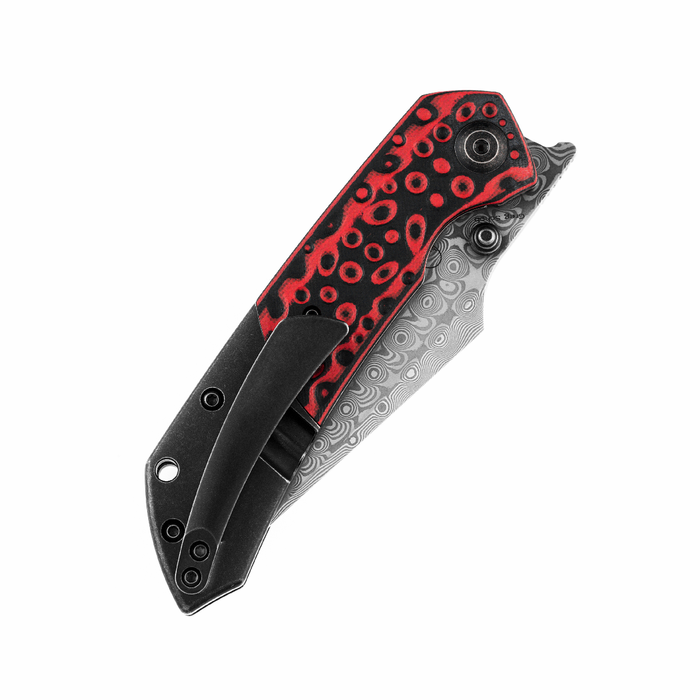 Kansept Knives  Fenrir 大马士革钢 钛合金+G10柄 K1034A2 1180