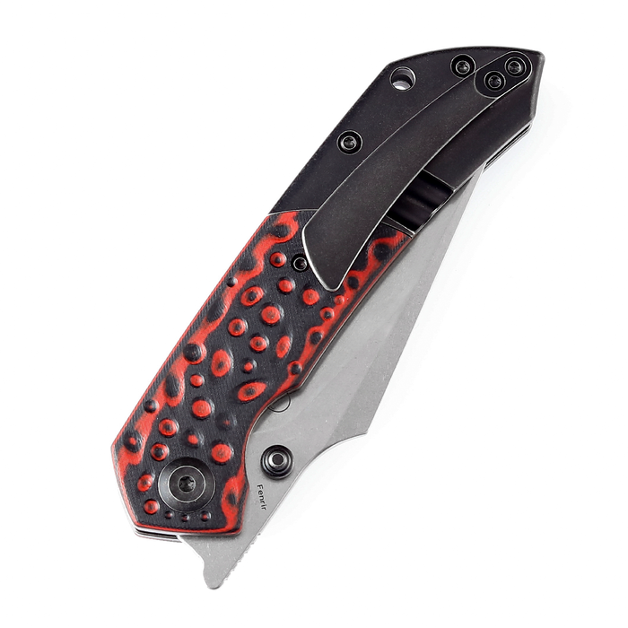 Kansept Knives  Fenrir S35VN钢 钛合金+G10柄 K1034L2 1180