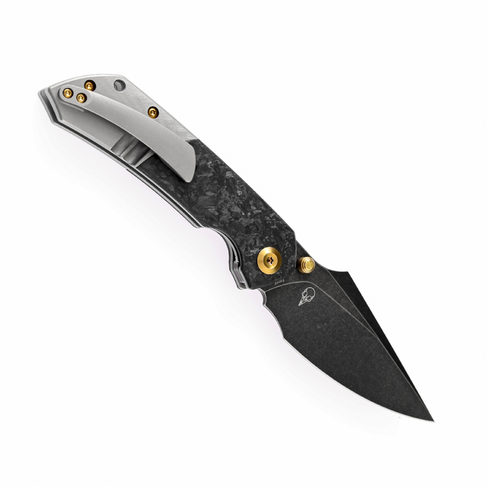 Kansept Knives Fenrir S35VN钢  钛合金+碳纤维柄 K1034A1 1250
