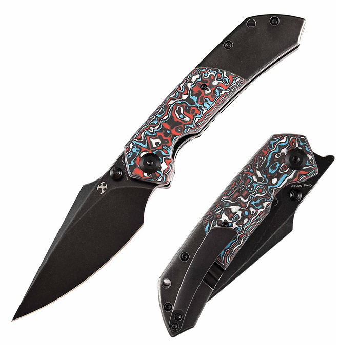Kansept Knives Fenrir S35VN钢 钛合金+G10柄 K1034A10 1250