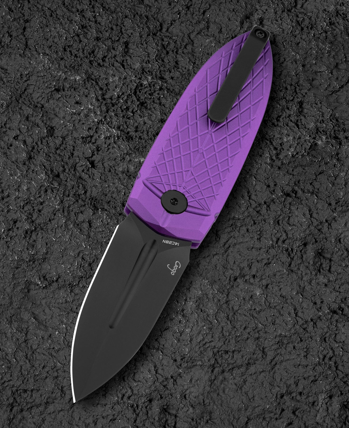 Bestech Knives QUQU 14C28N钢 铝合金柄 BG57B-5 468
