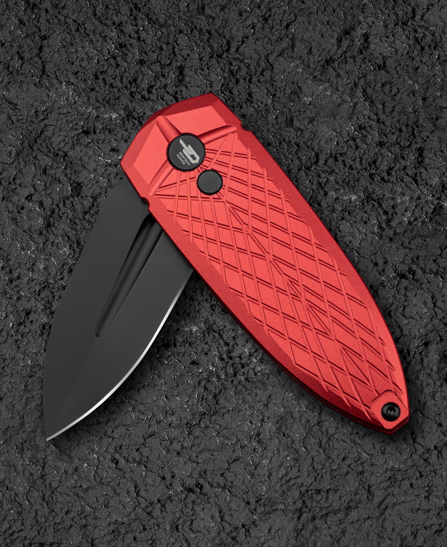 Bestech Knives QUQU 14C28N钢 铝合金柄 BG57B-4 468