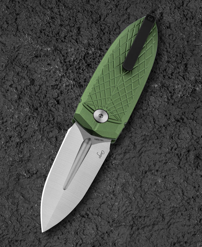Bestech Knives QUQU 14C28N钢 铝合金柄 BG57B-2 468