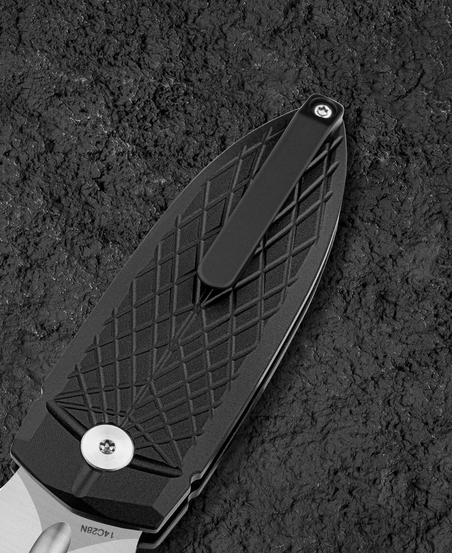 Bestech Knives QUQU 14C28N钢 铝合金柄 BG57B-1 468