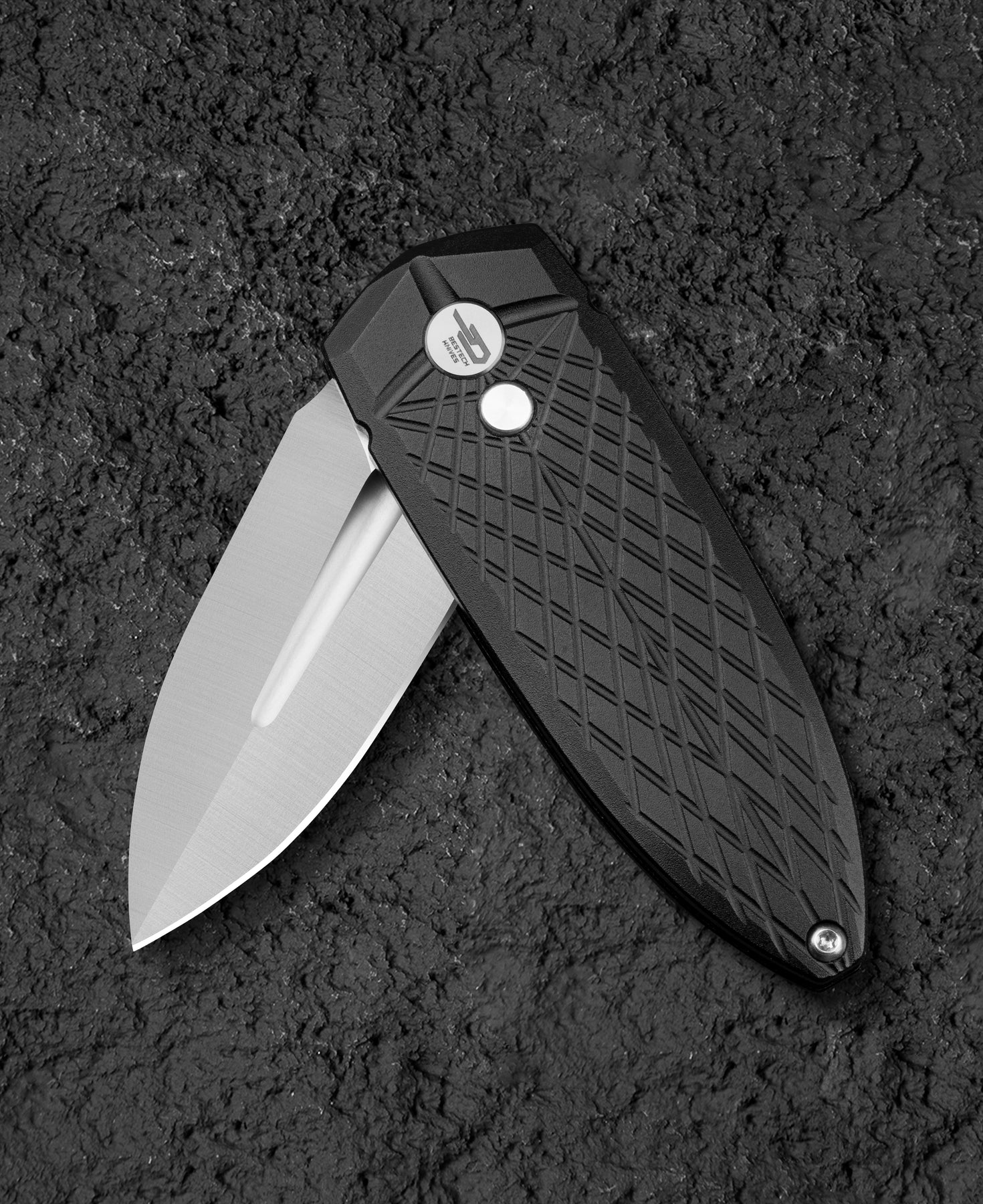 Bestech Knives QUQU 14C28N钢 铝合金柄 BG57B-1 468