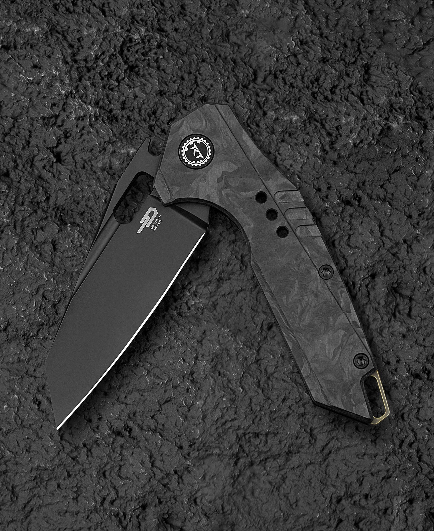 Bestech Knives NYXIE 3 S35VN钢 钛合金柄 BT2308D 1760
