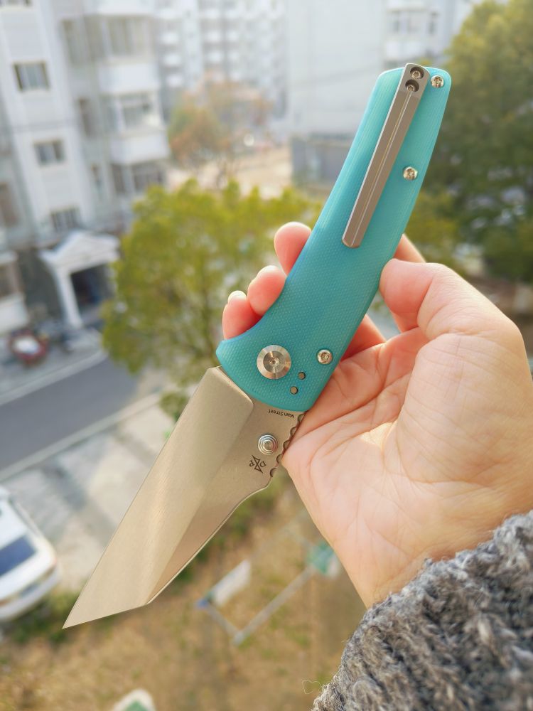 Kansept Main Street 154CM钢 G10手柄 T1015B4 蓝色 558