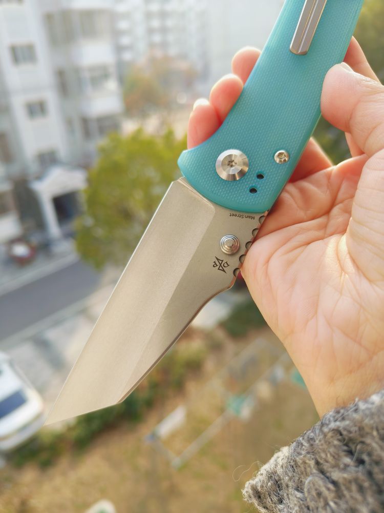 Kansept Main Street 154CM钢 G10手柄 T1015B4 蓝色 558