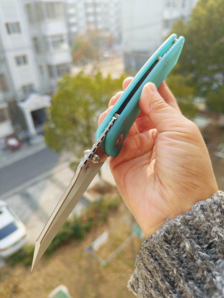 Kansept Main Street 154CM钢 G10手柄 T1015B4 蓝色 558