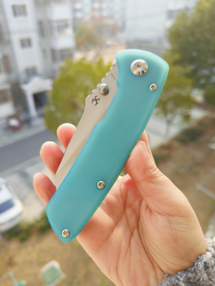 Kansept Main Street 154CM钢 G10手柄 T1015B4 蓝色 558