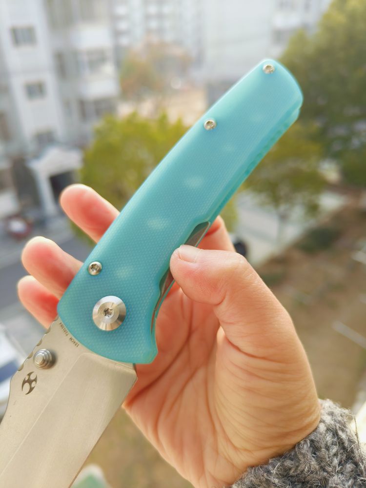 Kansept Main Street 154CM钢 G10手柄 T1015B4 蓝色 558