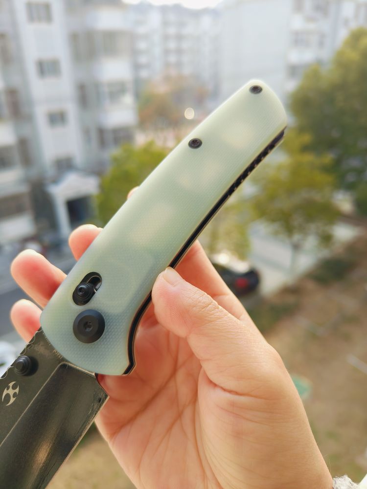Kansept Main Street 154CM钢 G10手柄 T1015V7 玉色 548