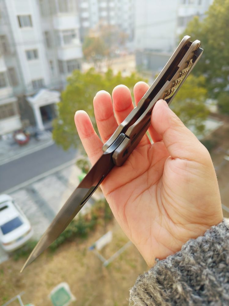 Kansept Knives Loji CPM-S35VN钢 钛合金柄 K1058A4 1180
