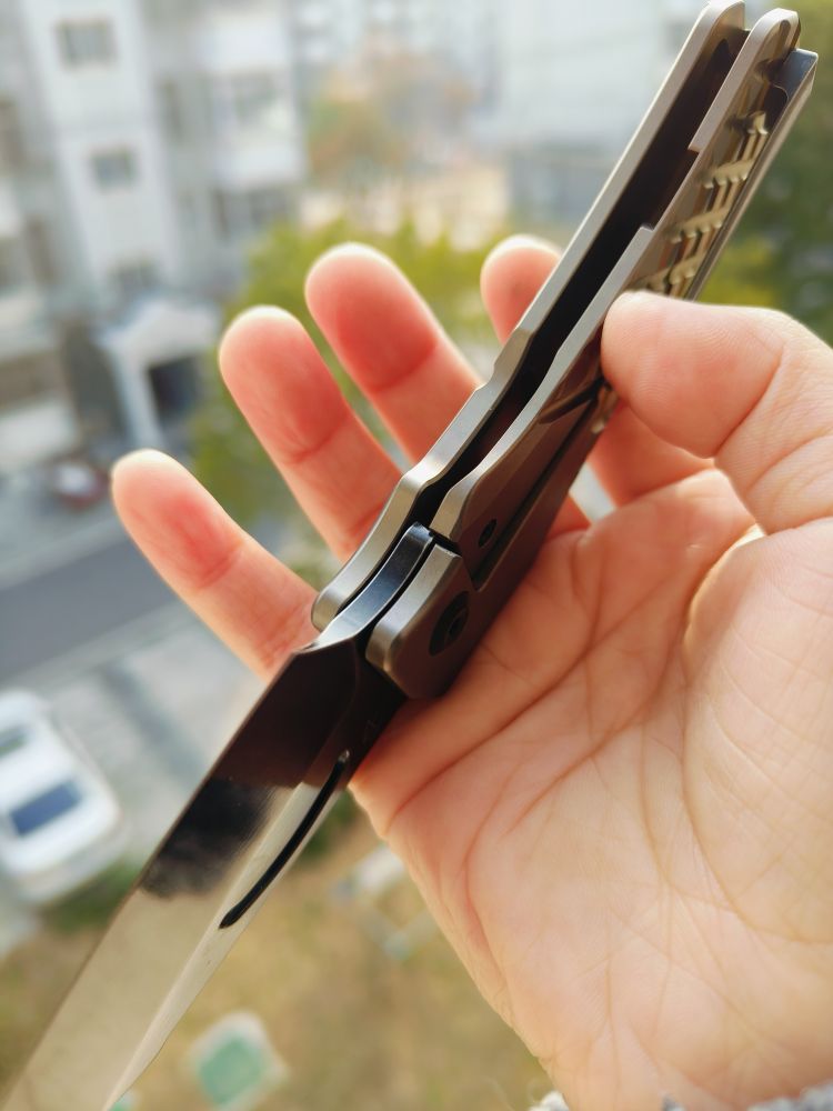 Kansept Knives Loji CPM-S35VN钢 钛合金柄 K1058A4 1180