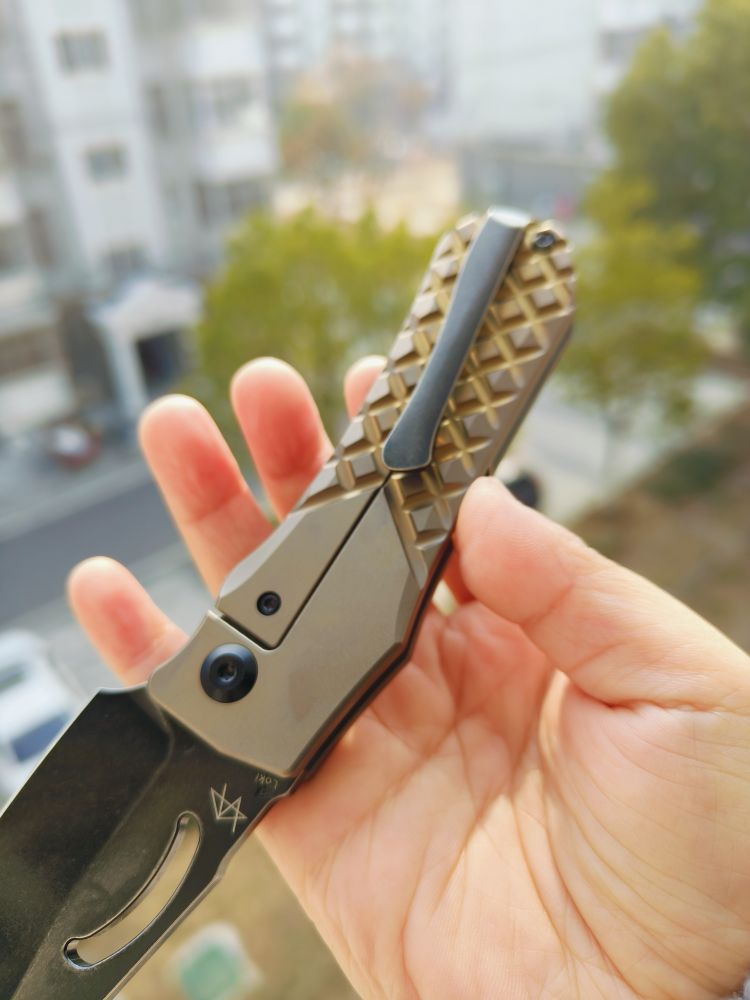 Kansept Knives Loji CPM-S35VN钢 钛合金柄 K1058A4 1180