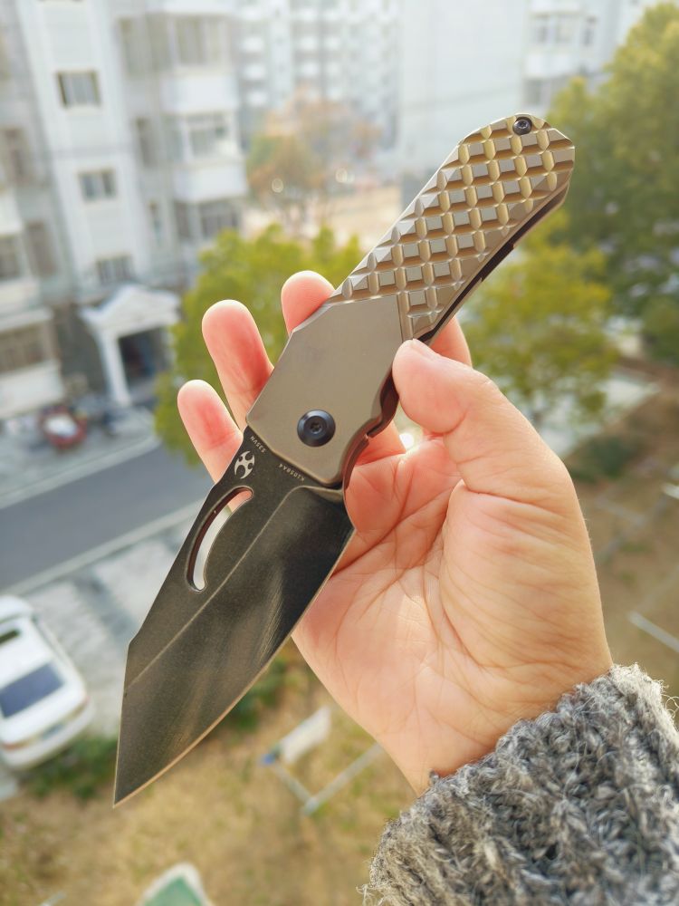 Kansept Knives Loji CPM-S35VN钢 钛合金柄 K1058A4 1180