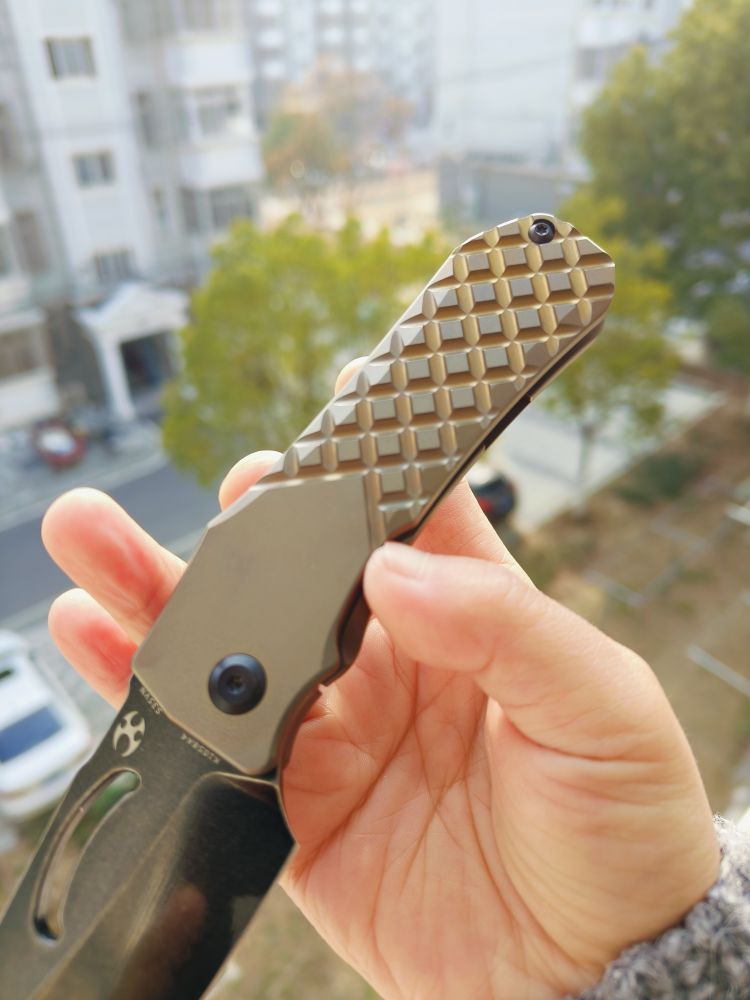 Kansept Knives Loji CPM-S35VN钢 钛合金柄 K1058A4 1180