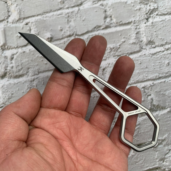 Kansept Knives HEX 14C28N钢 G001A1 钢本色 270
