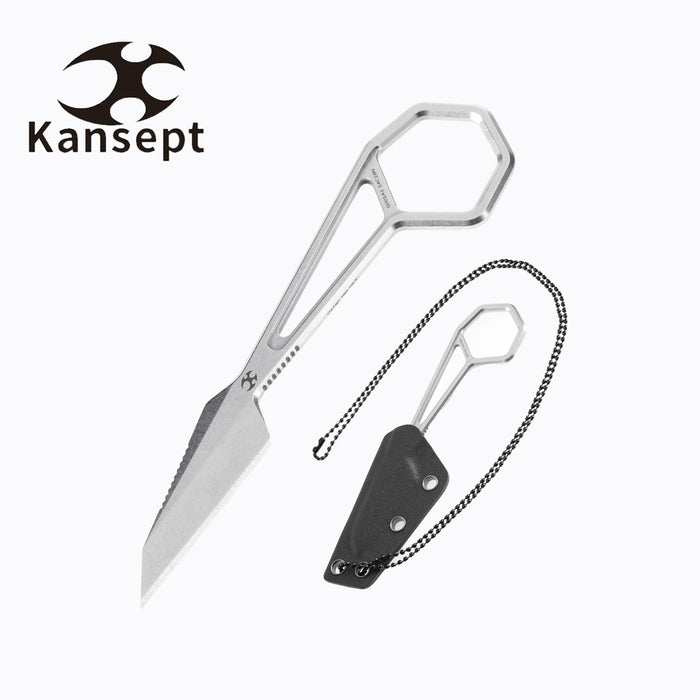 Kansept Knives HEX 14C28N钢 G001A1 钢本色 270