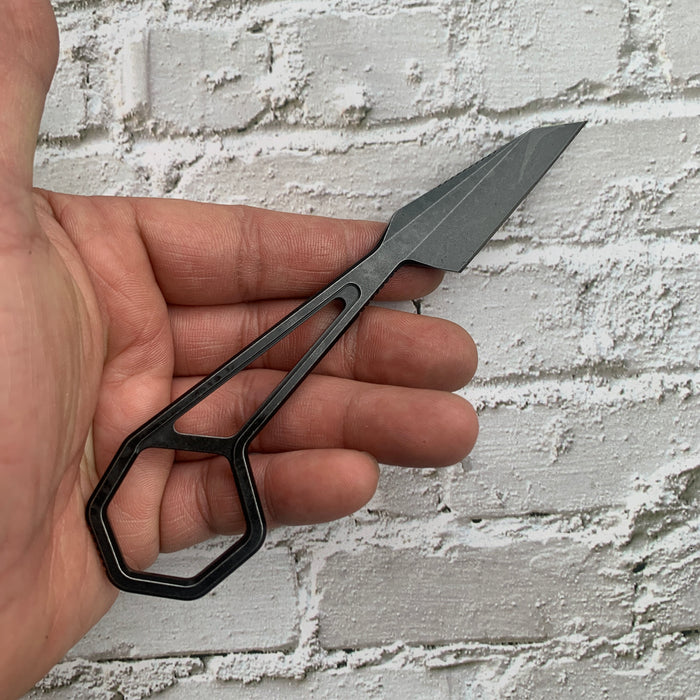 Kansept Knives HEX 14C28N钢 G001A4 黑色石洗 290