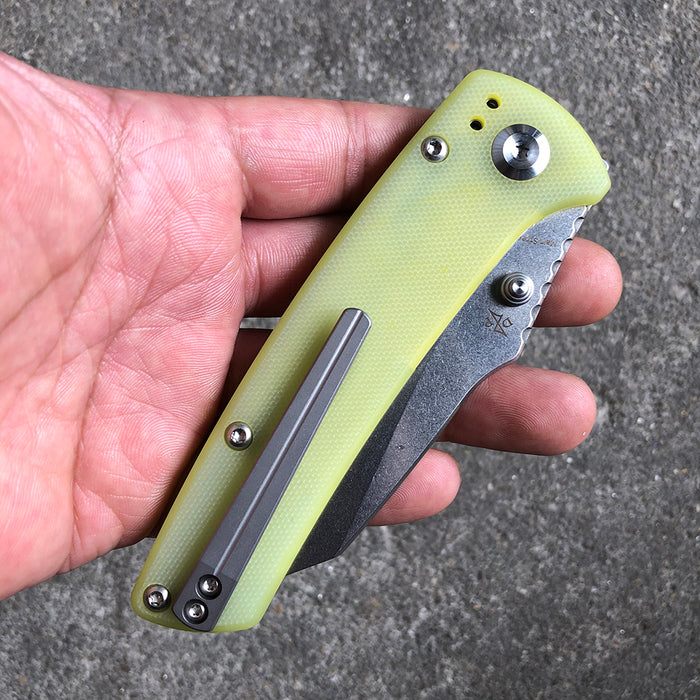 Kansept Main Street 154CM钢 G10手柄 T1015B3 黄色 558