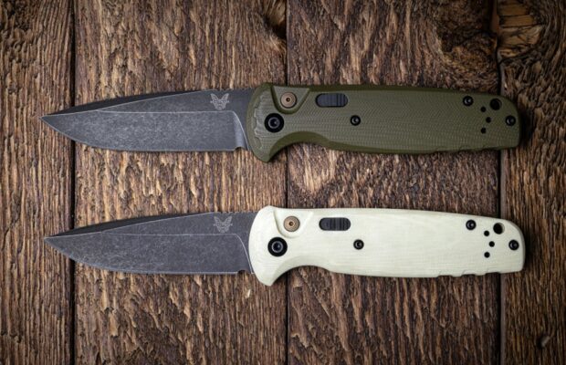 Benchmade CPM-MagnaCut钢 G10柄 4300BK-03 白色 3160