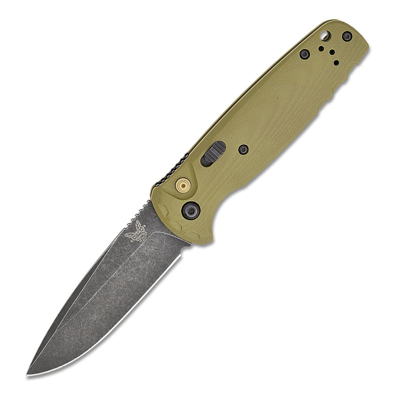 Benchmade CPM-MagnaCut钢 G10柄 4300BK-02 绿色 3160