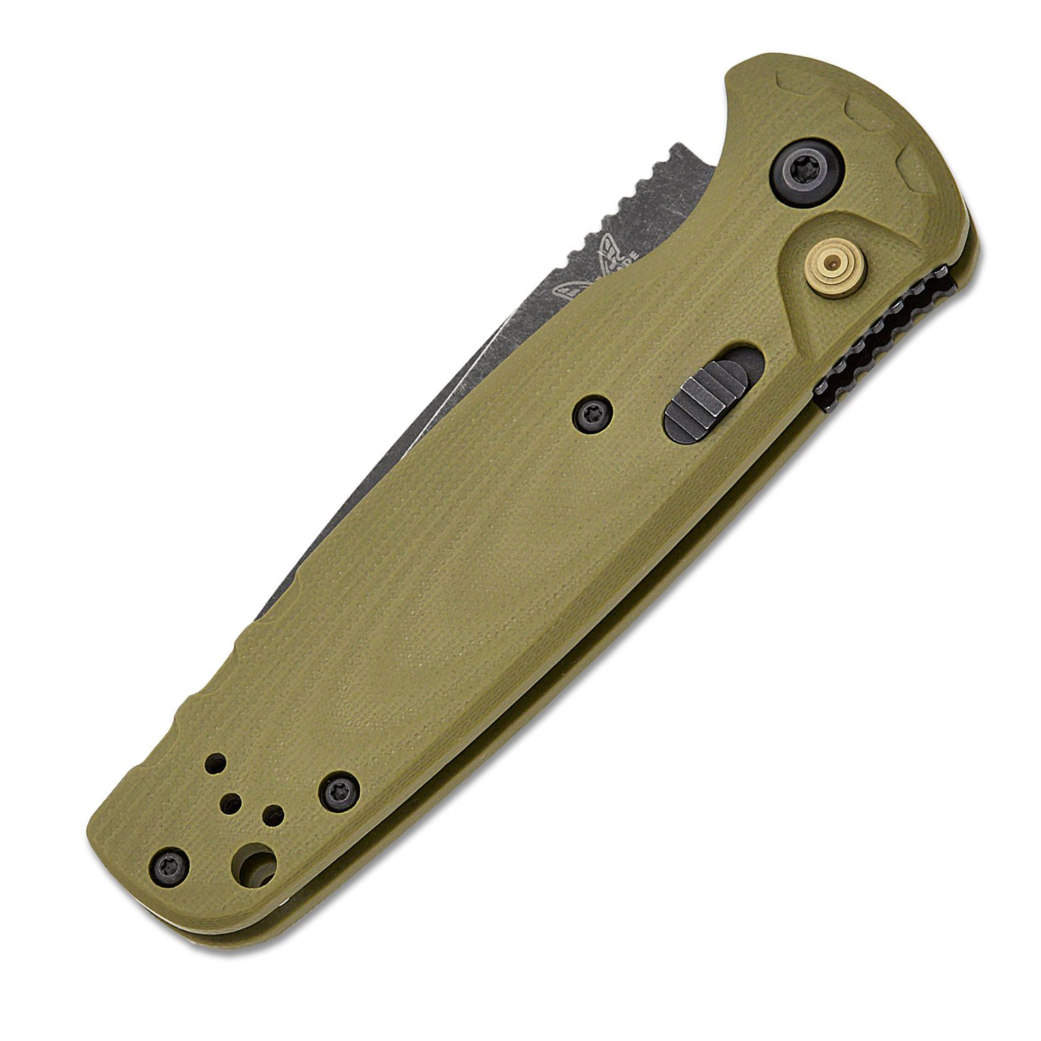 Benchmade CPM-MagnaCut钢 G10柄 4300BK-02 绿色 3160