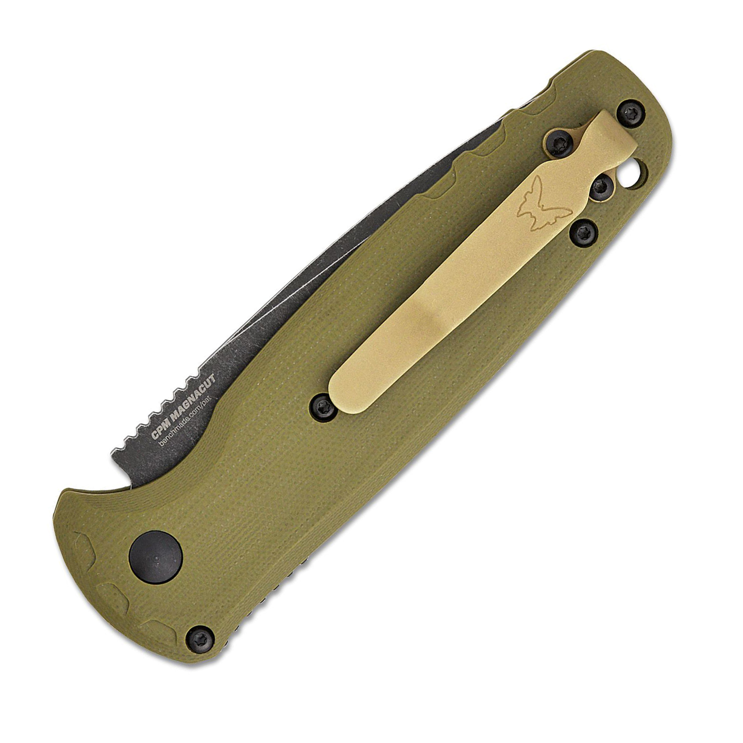 Benchmade CPM-MagnaCut钢 G10柄 4300BK-02 绿色 3160