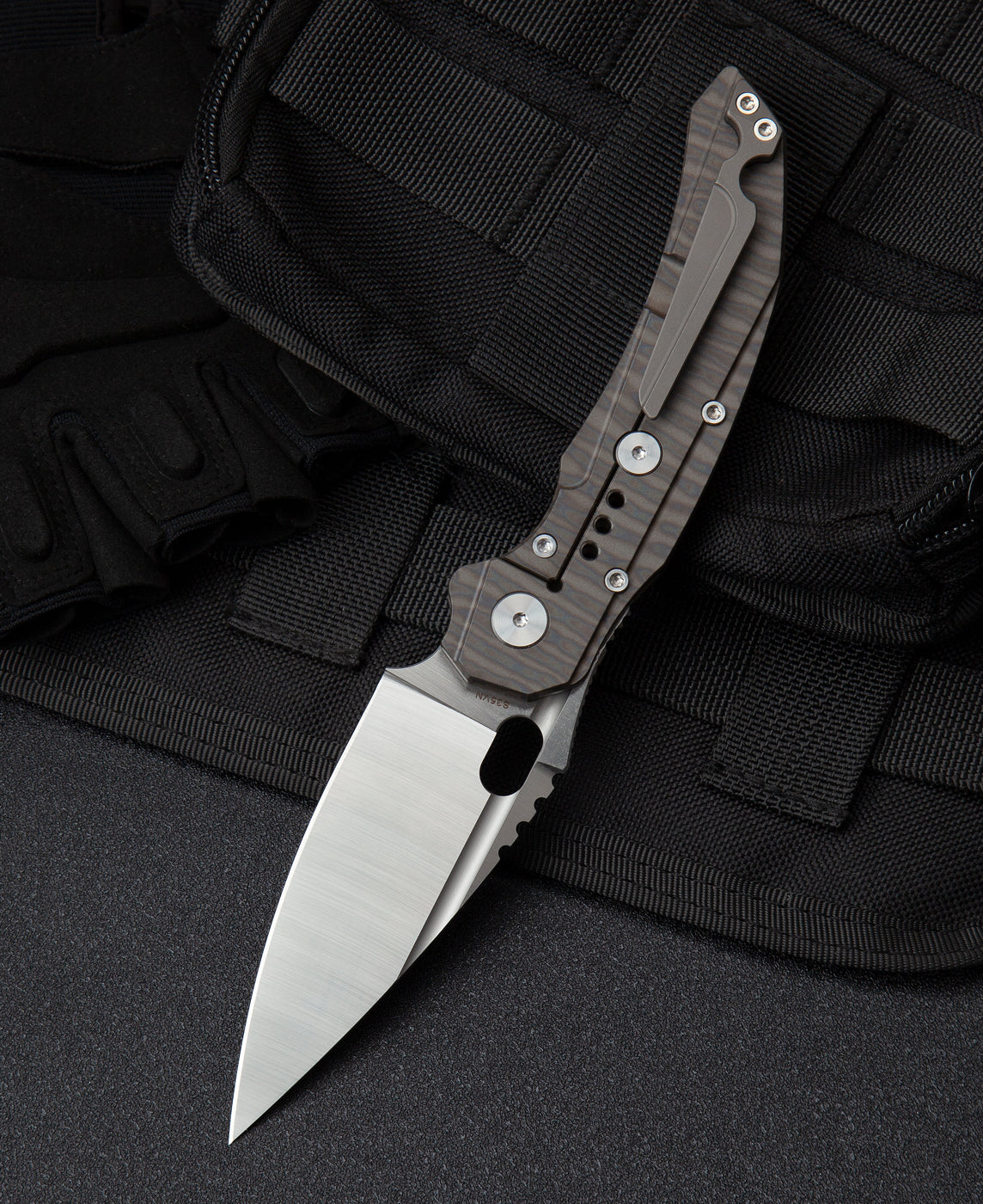 Bestech Knives Exploit S35VN钢 钛合金柄 BT2005D 1780