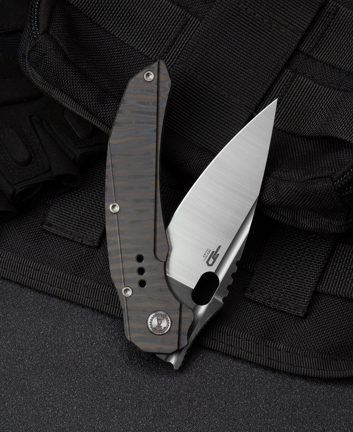 Bestech Knives Exploit S35VN钢 钛合金柄 BT2005D 1780
