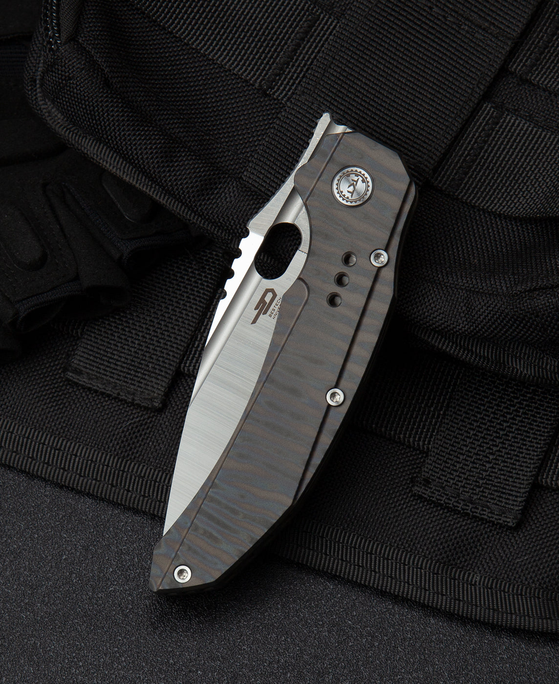 Bestech Knives Exploit S35VN钢 钛合金柄 BT2005D 1780